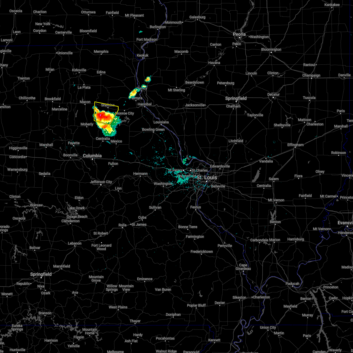 Interactive Hail Maps Hail Map for Hunnewell, MO