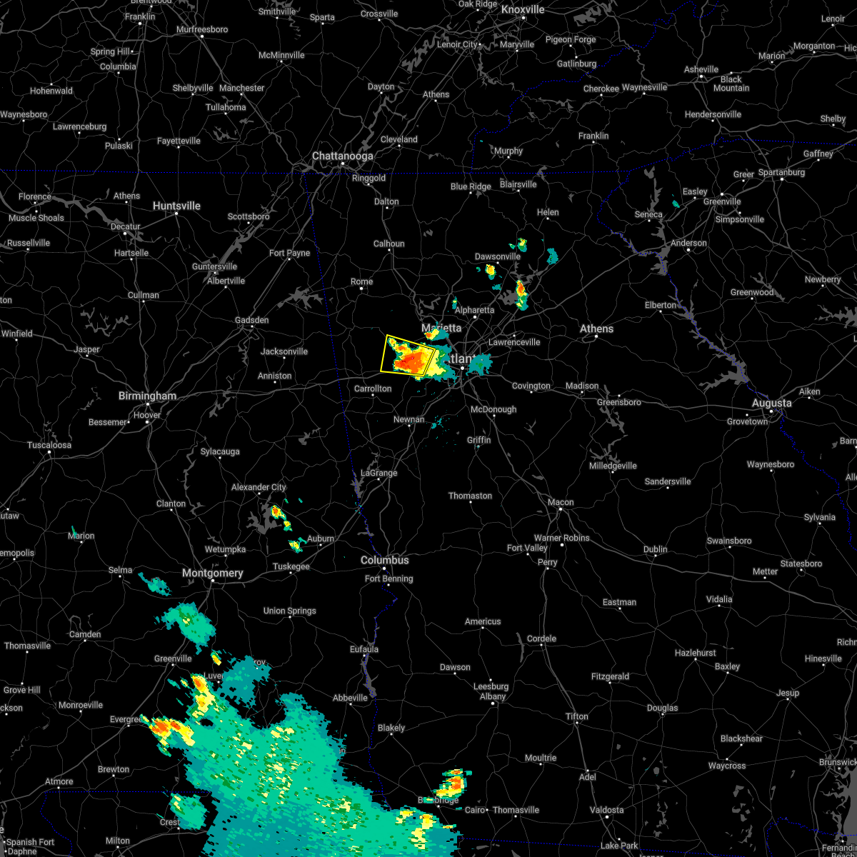 Interactive Hail Maps Hail Map for Powder Springs, GA