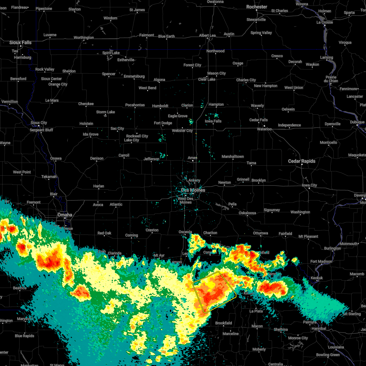 Interactive Hail Maps Hail Map for Princeton, MO
