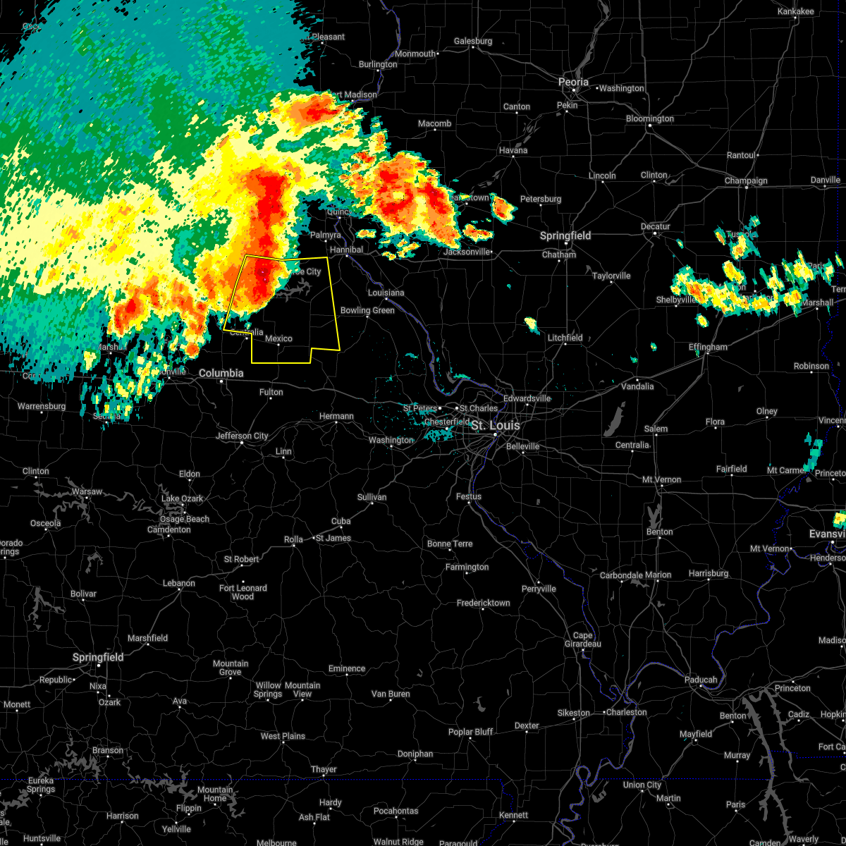 Interactive Hail Maps Hail Map for Paris, MO