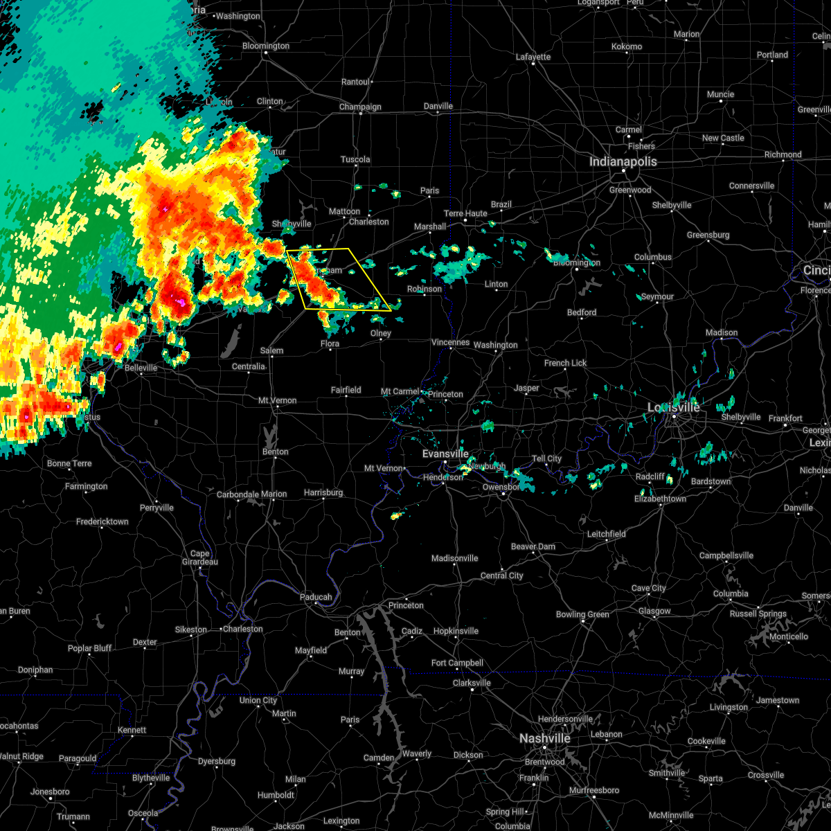 Interactive Hail Maps Hail Map for Altamont, IL