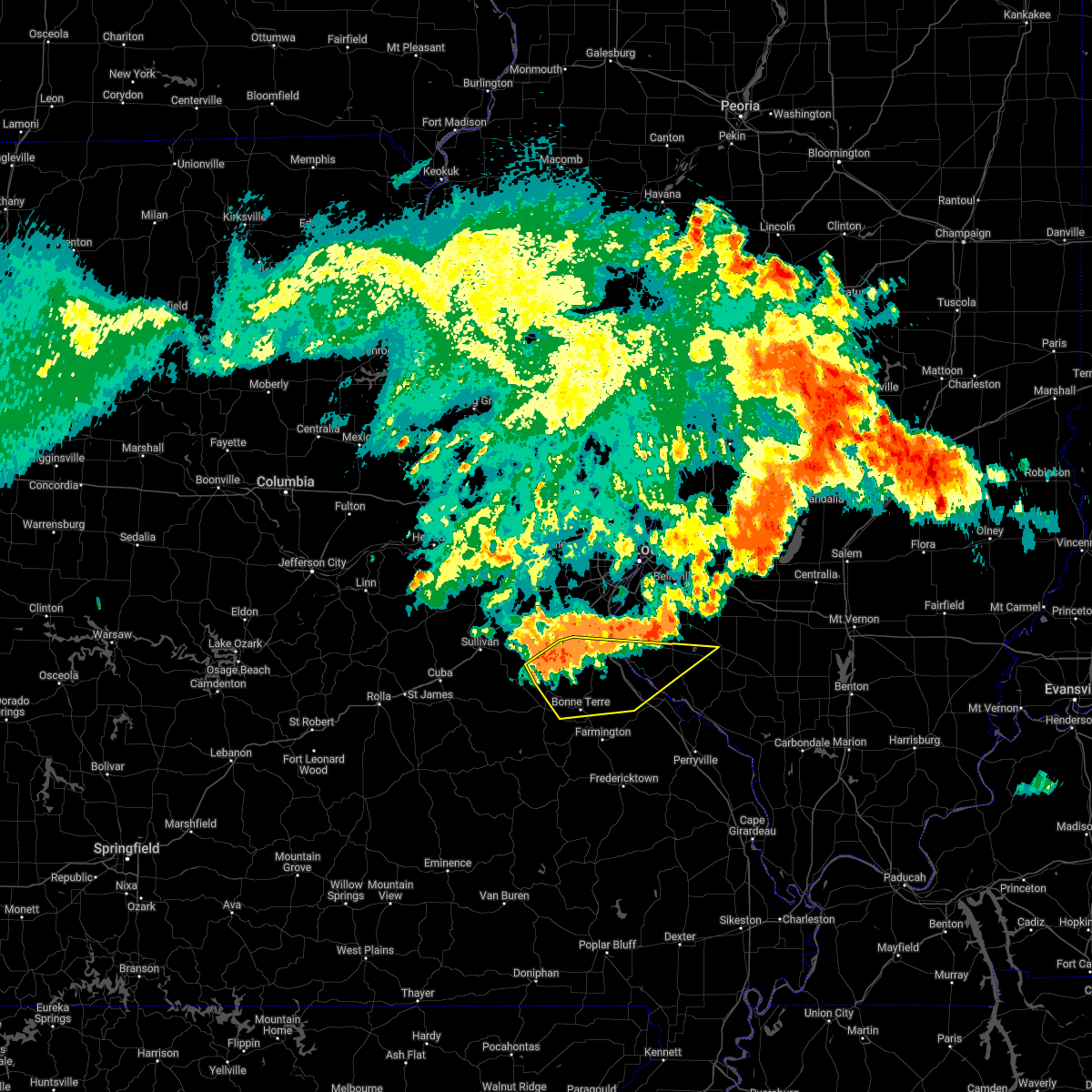 Interactive Hail Maps Hail Map for Hillsboro, MO