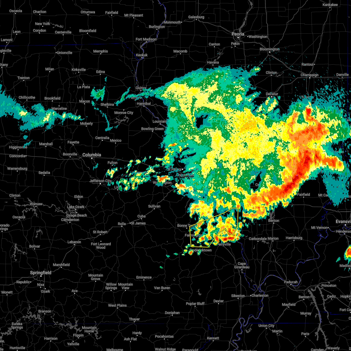 Interactive Hail Maps Hail Map for Farmington, MO