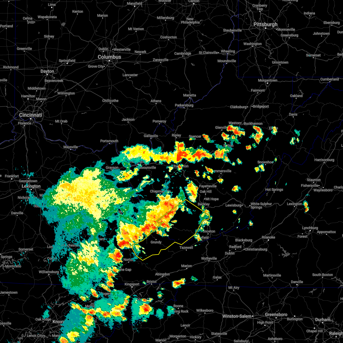 Interactive Hail Maps Hail Map for Vivian, WV