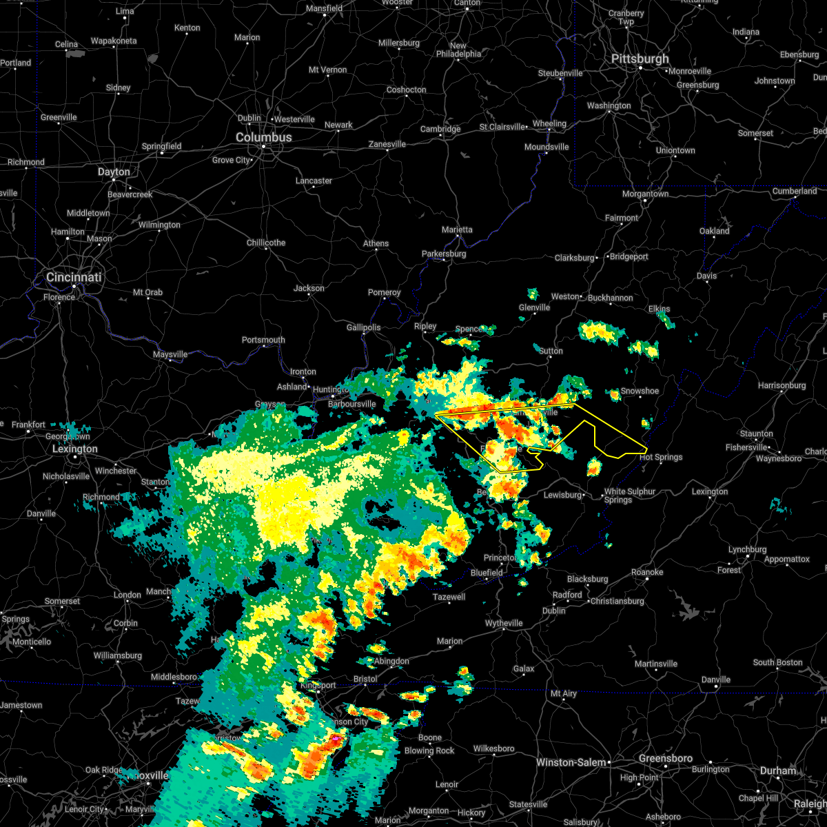 Interactive Hail Maps Hail Map for Chelyan, WV