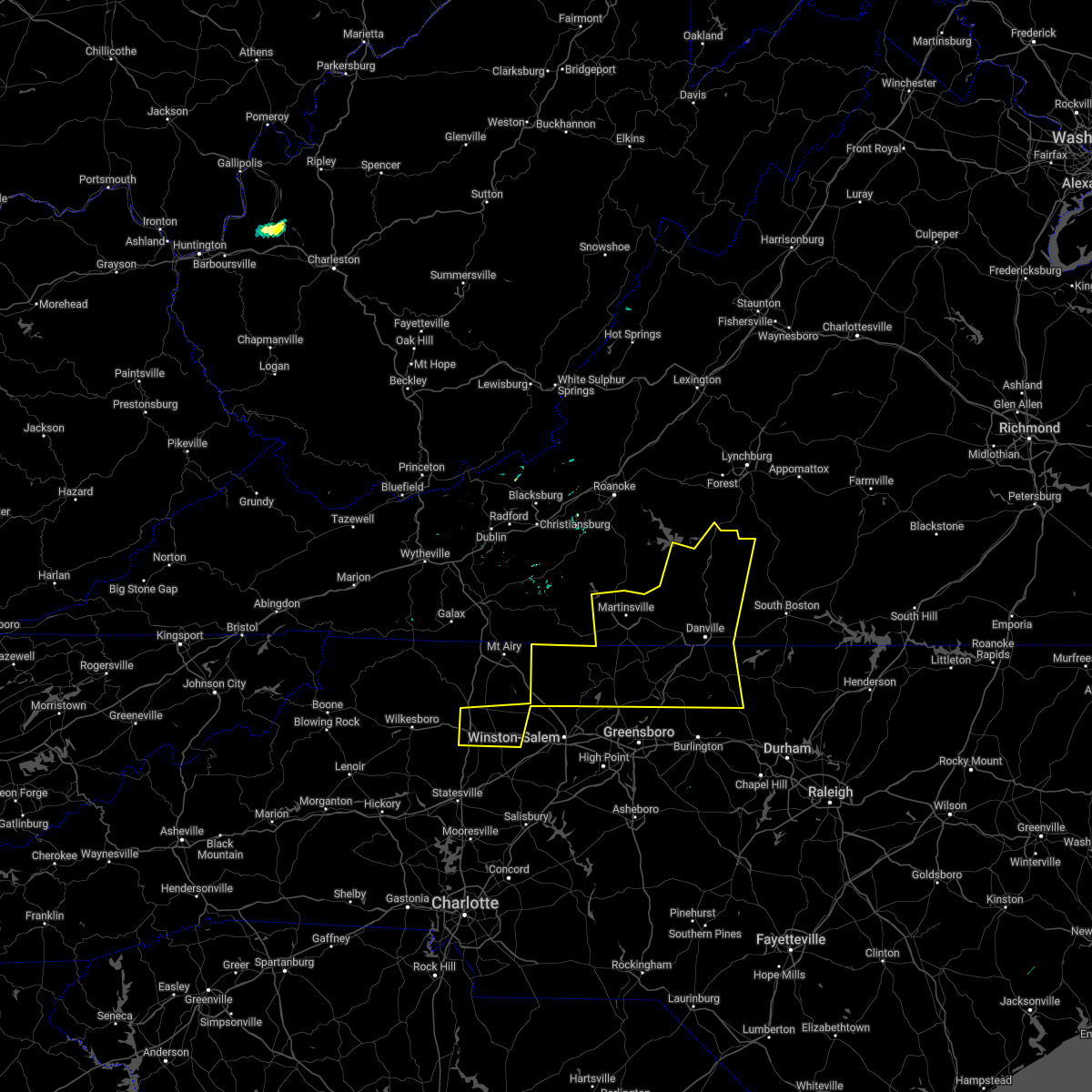 Interactive Hail Maps Hail Map for Walnut Cove, NC