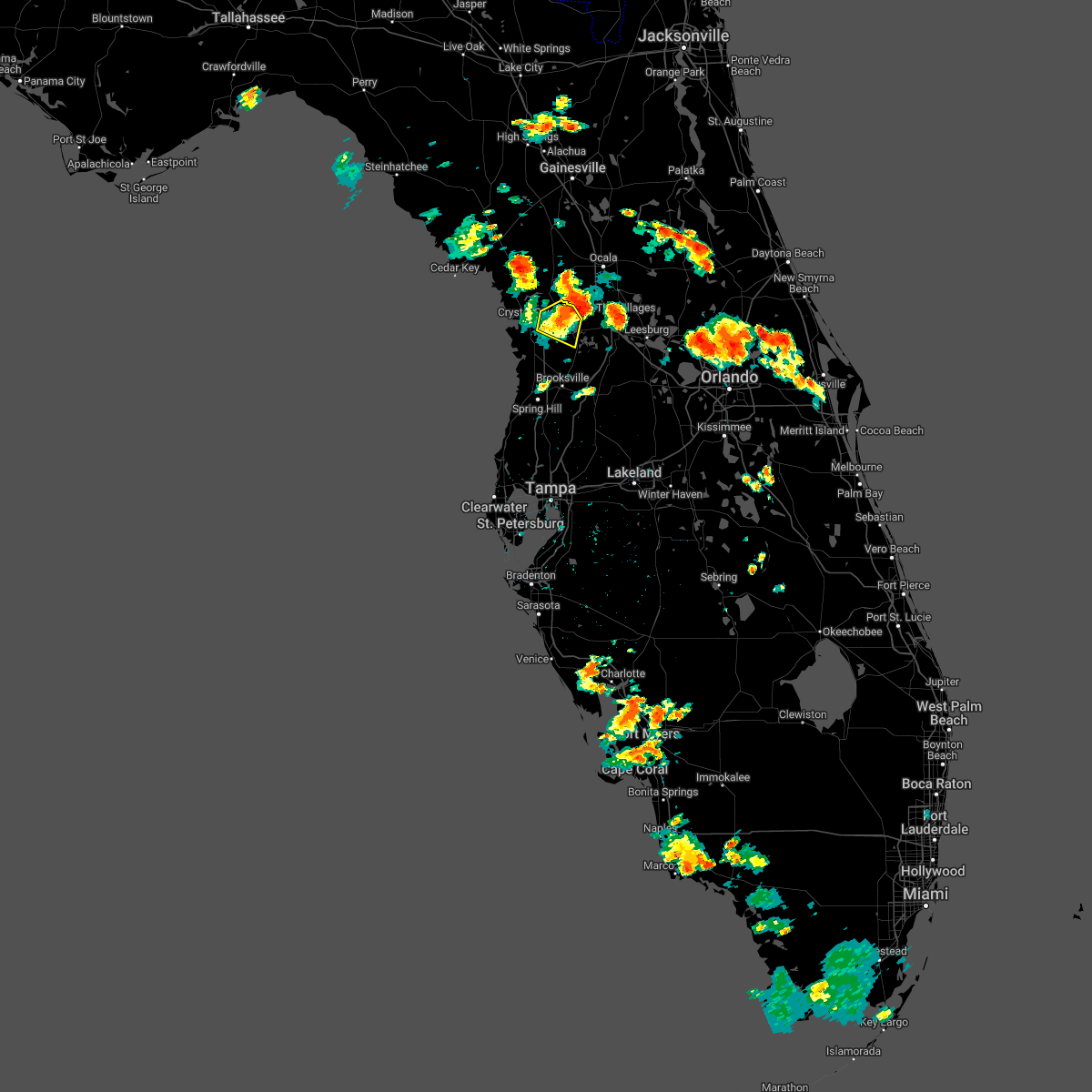 Interactive Hail Maps Hail Map for Lecanto, FL