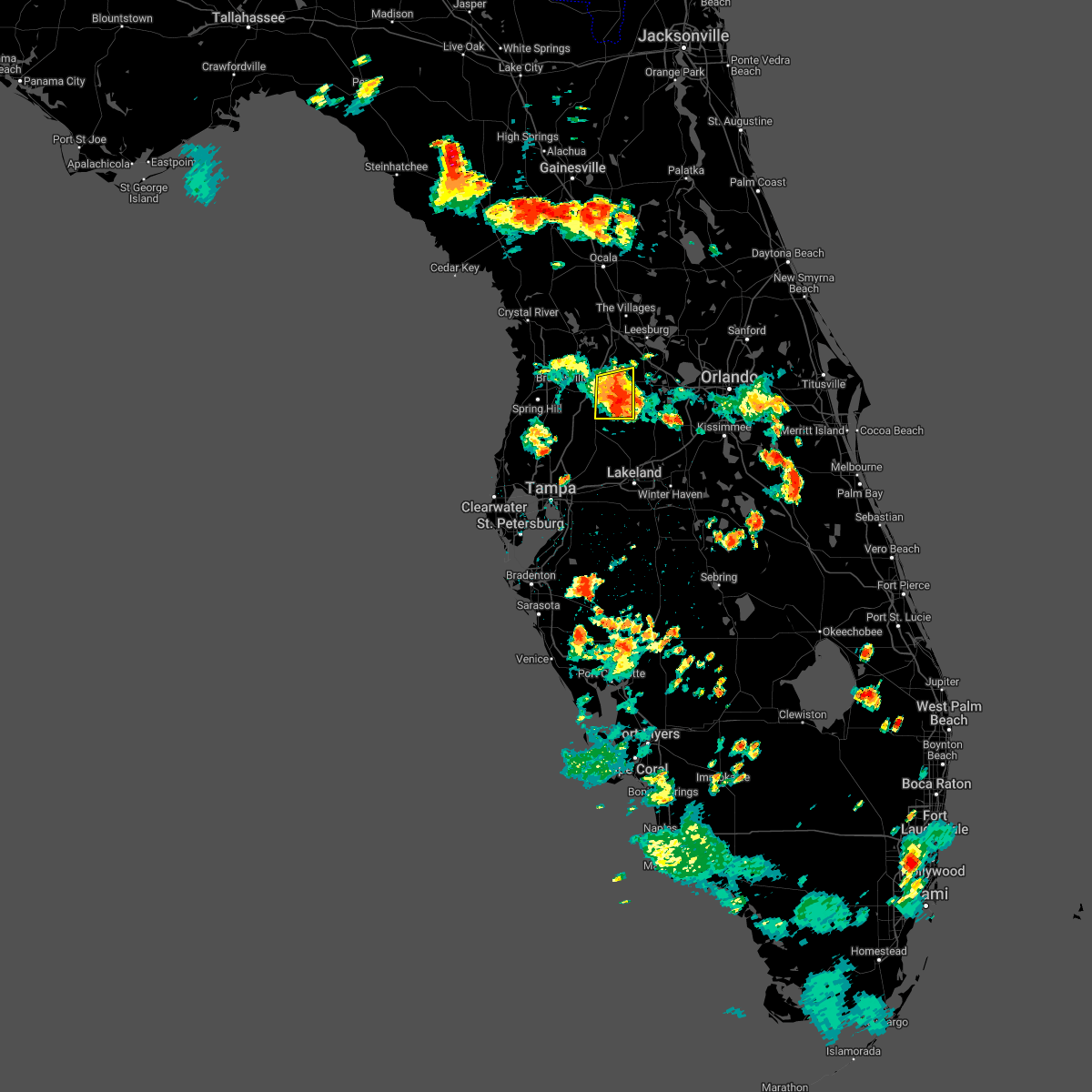 Interactive Hail Maps Hail Map for Lacoochee, FL