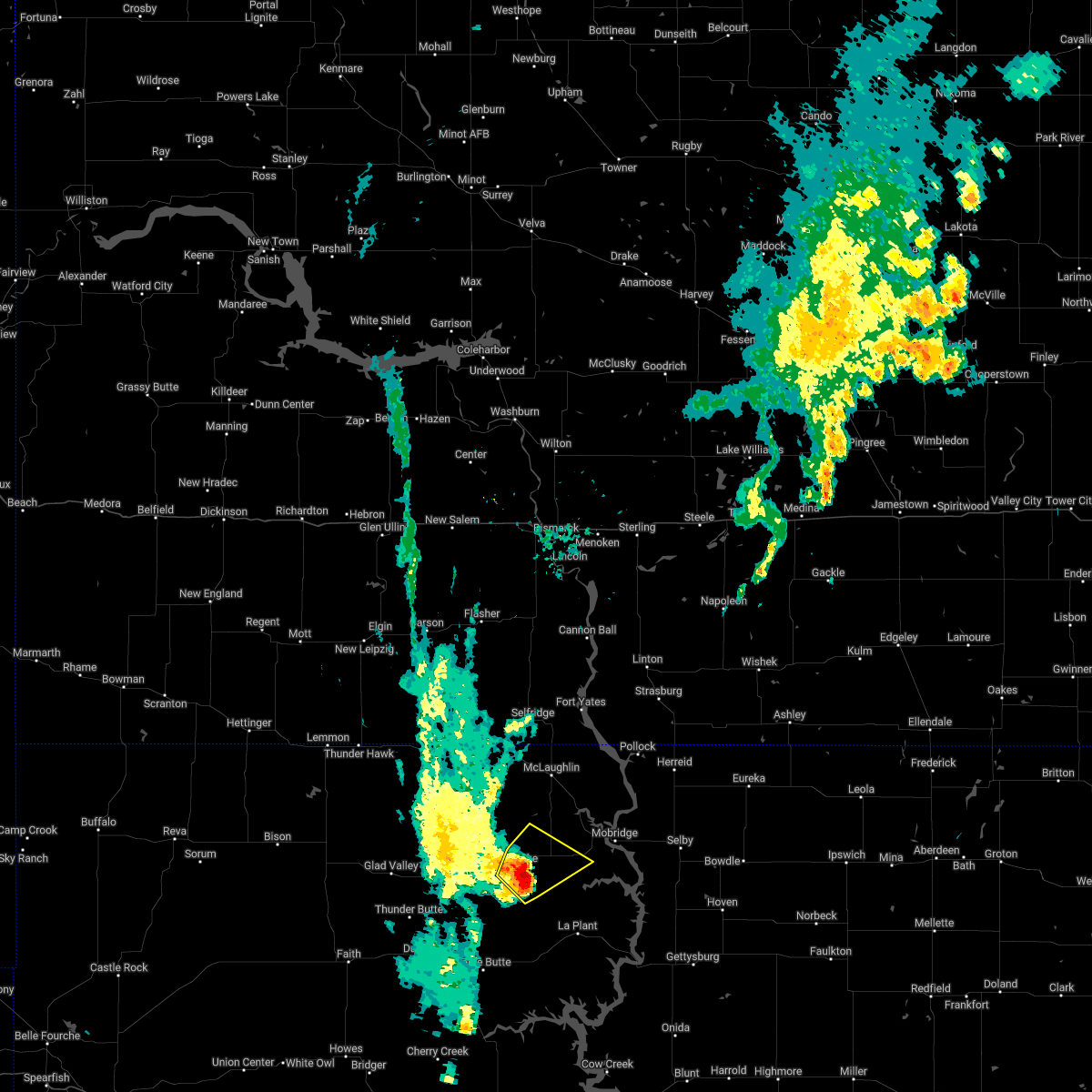 Interactive Hail Maps Hail Map for Timber Lake, SD