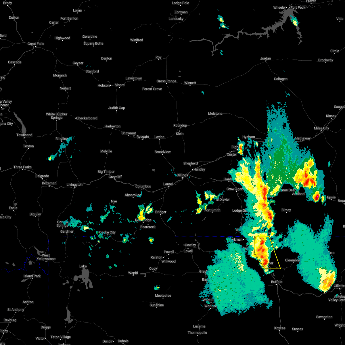 Interactive Hail Maps Hail Map for Sheridan, WY
