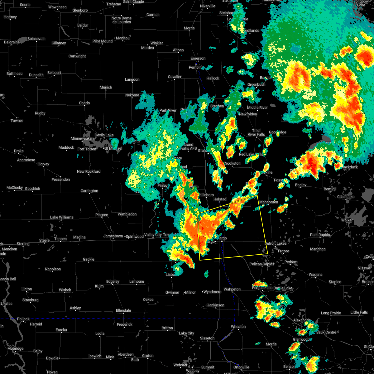 Interactive Hail Maps Hail Map for Hawley, MN