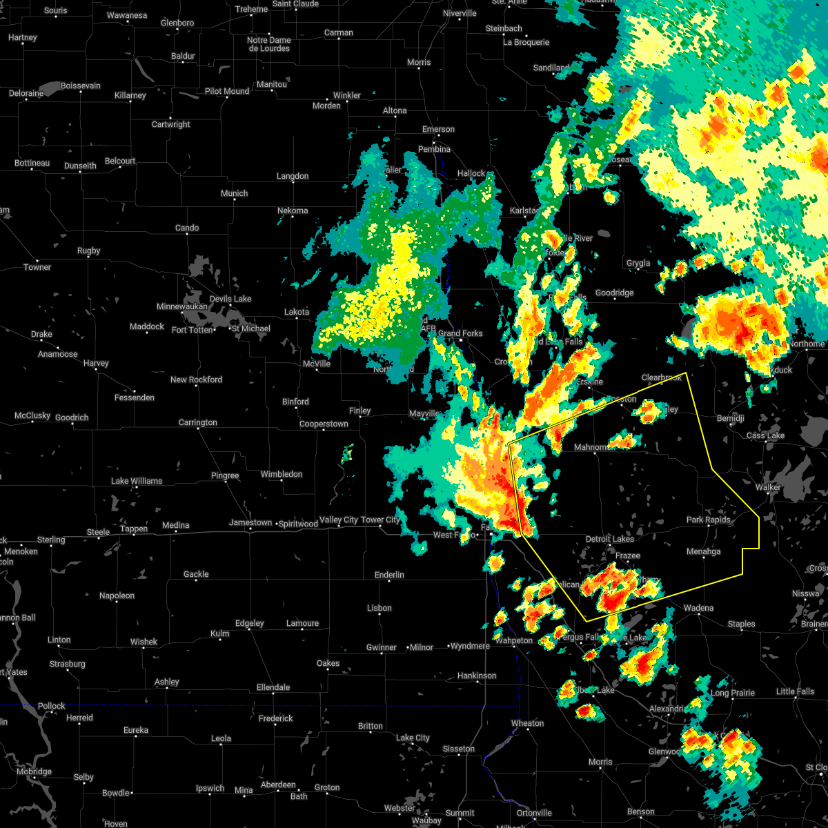 Interactive Hail Maps Hail Map for Park Rapids, MN
