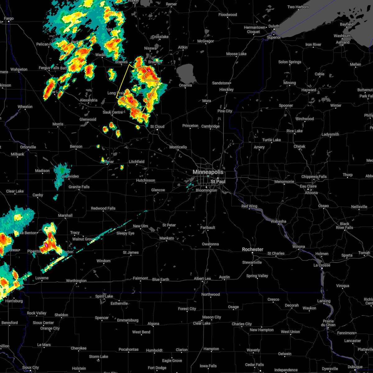 Interactive Hail Maps Hail Map for Pillager, MN