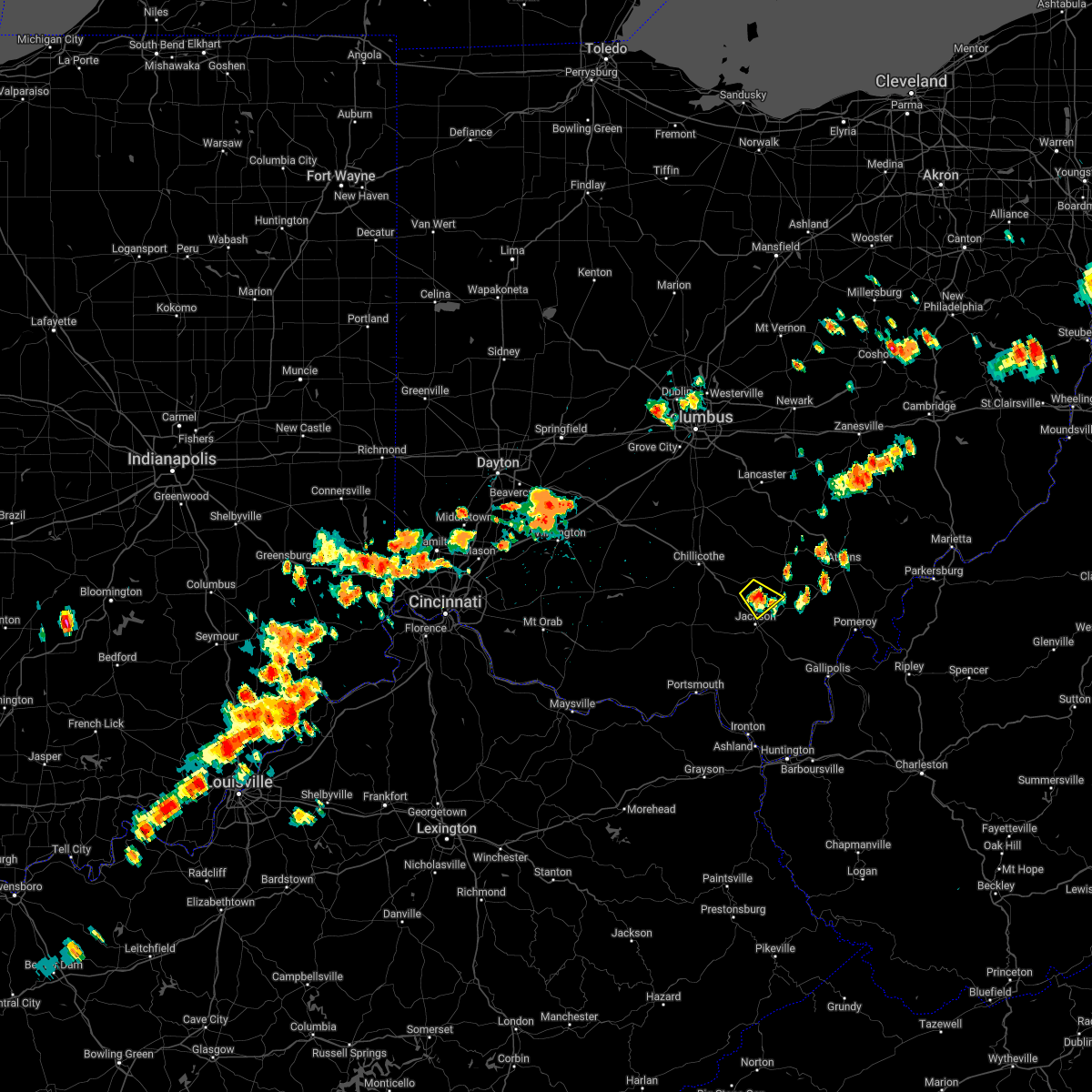 Interactive Hail Maps Hail Map for Hamden, OH