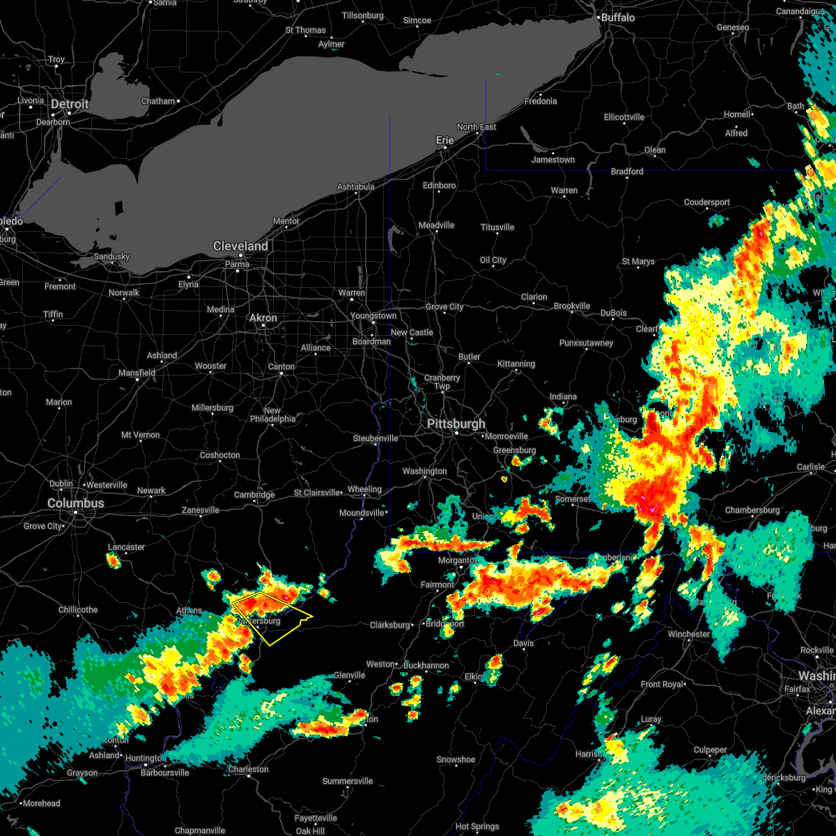 Interactive Hail Maps Hail Map for Belpre, OH
