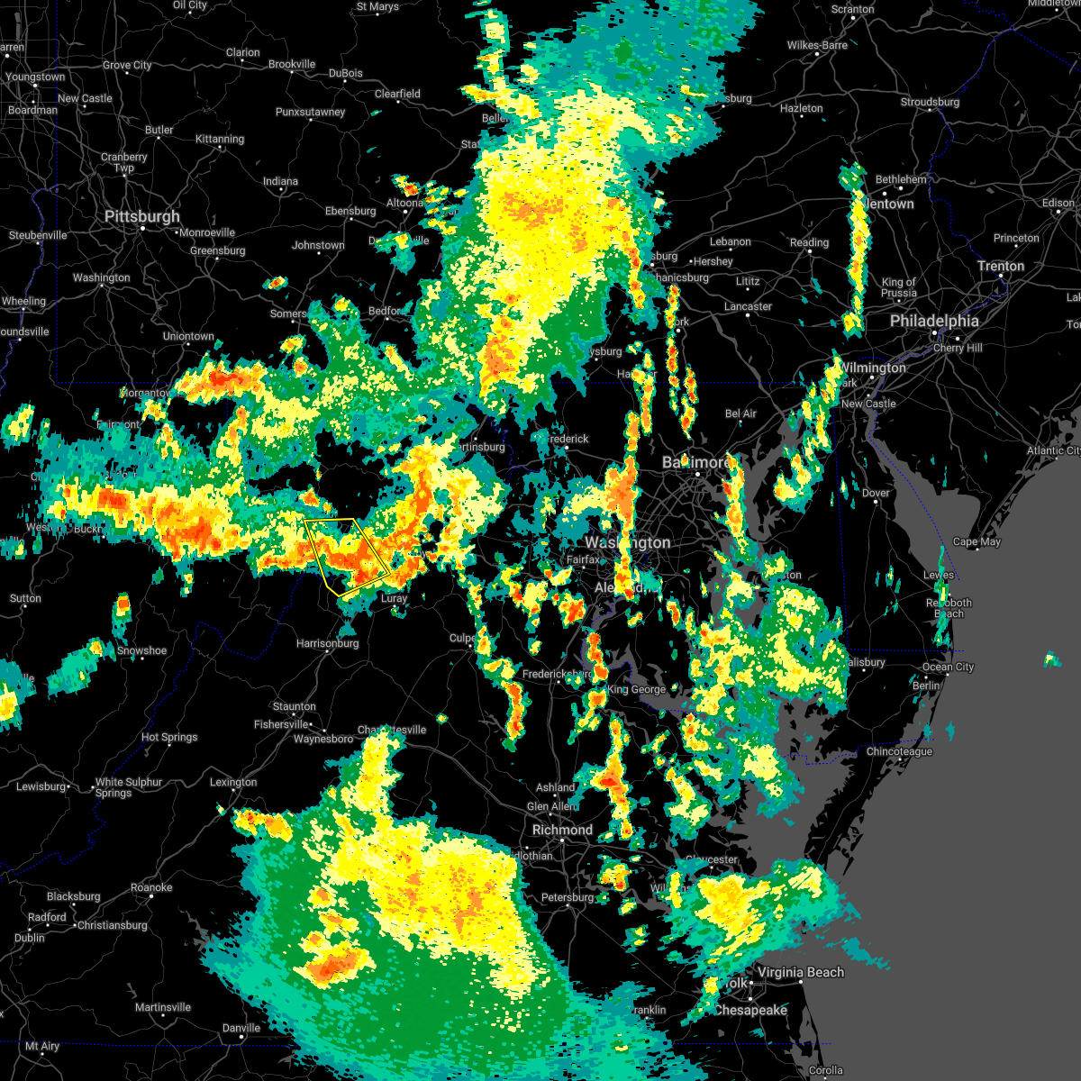 Interactive Hail Maps Hail Map for Woodstock, VA