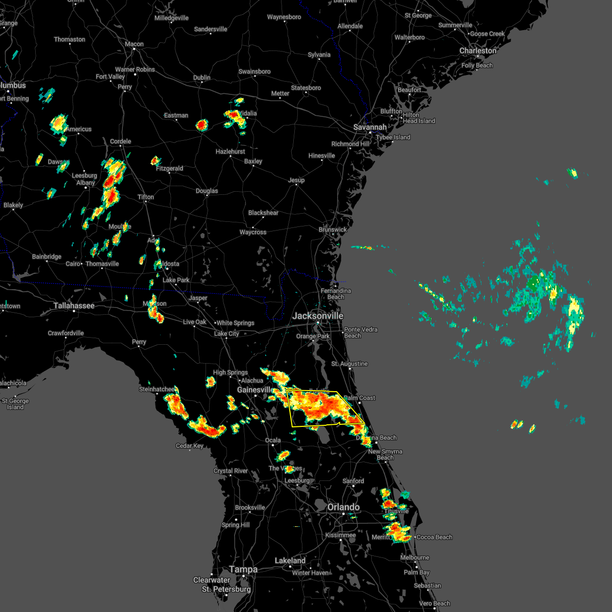 Interactive Hail Maps Hail Map for Palatka, FL