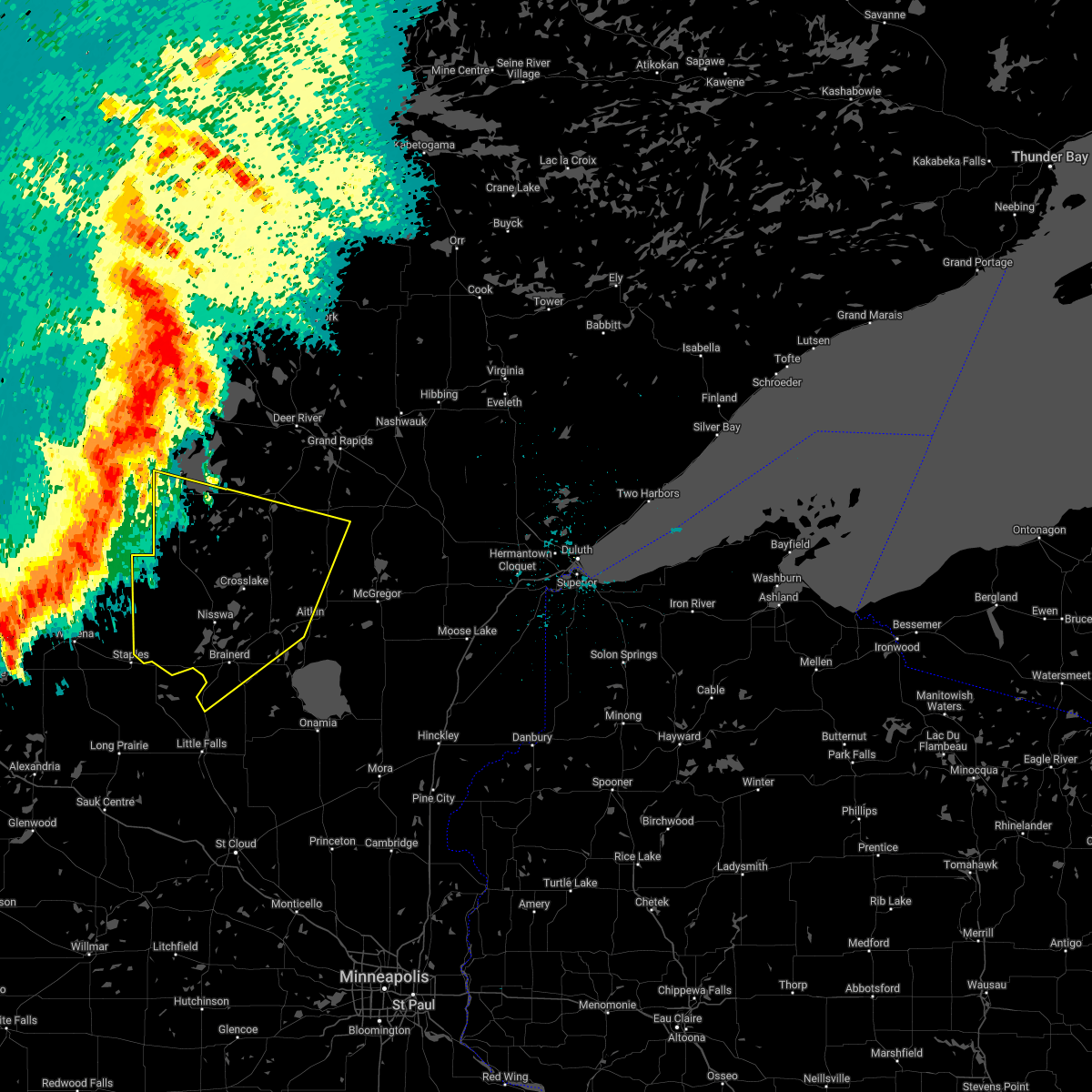 Interactive Hail Maps Hail Map for Walker, MN