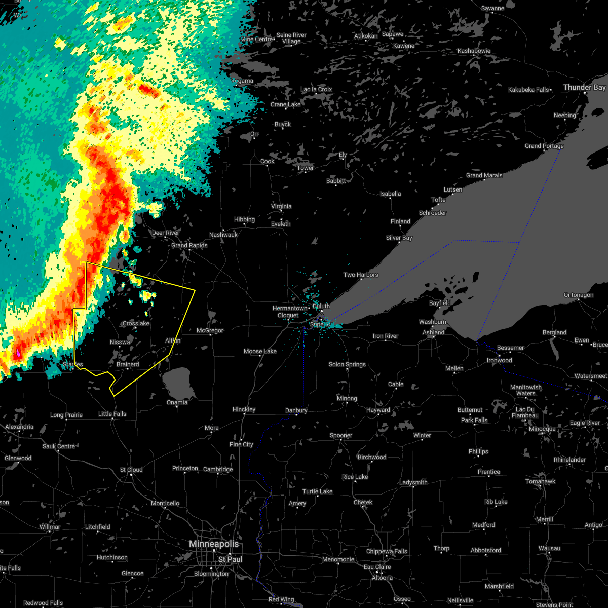 Interactive Hail Maps Hail Map for Emily, MN