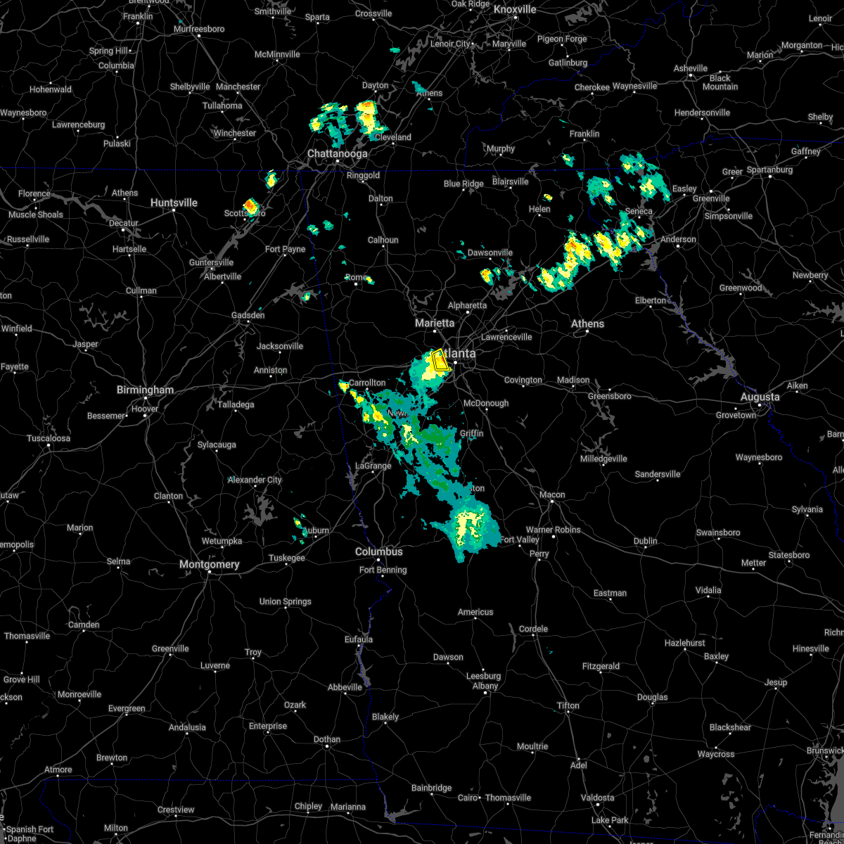 Hail Map for Atlanta, GA Interactive Hail Maps