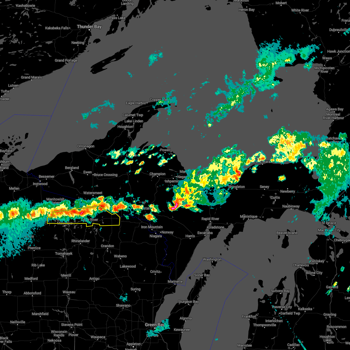 Interactive Hail Maps Hail Map for Lac du Flambeau, WI