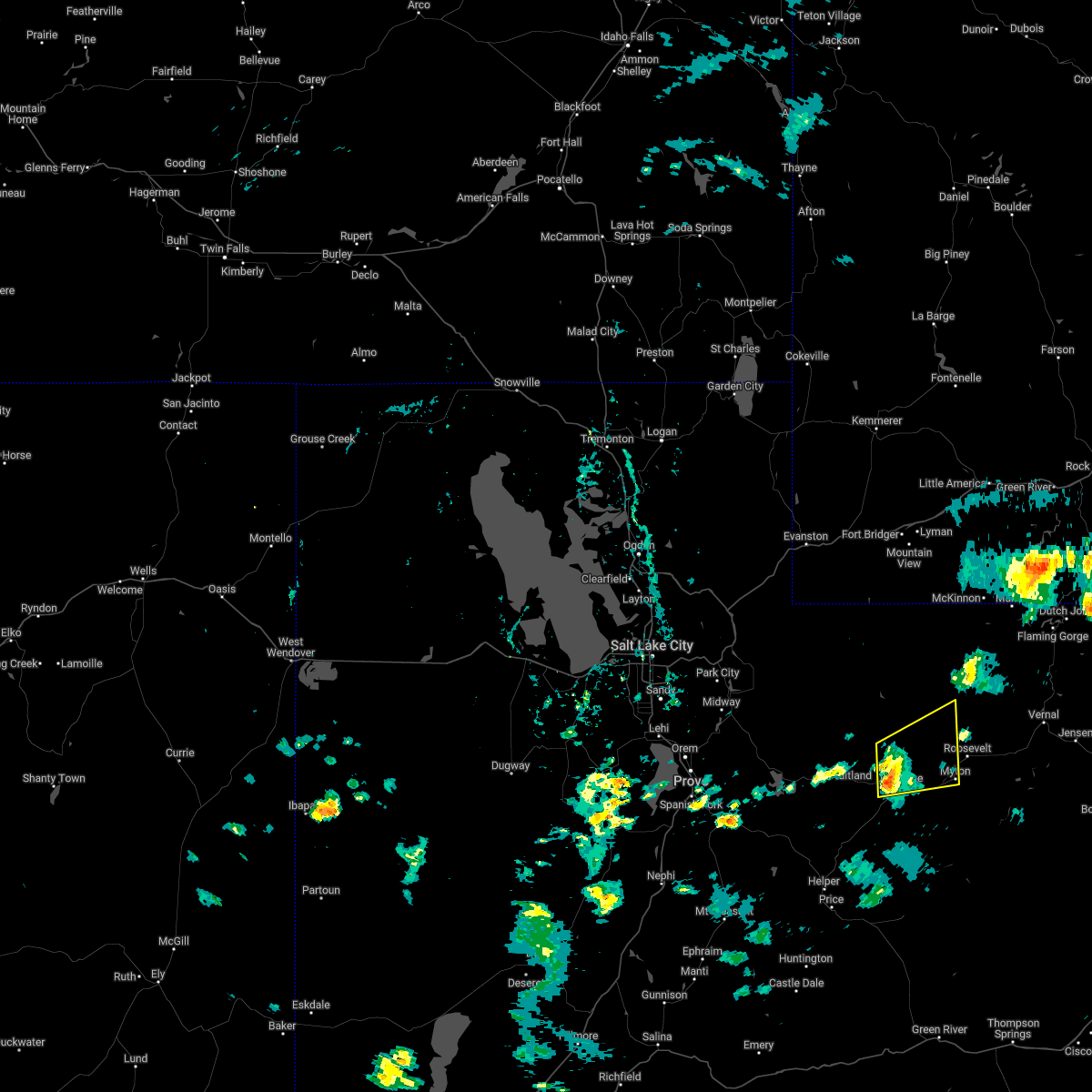 Interactive Hail Maps Hail Map for Duchesne, UT