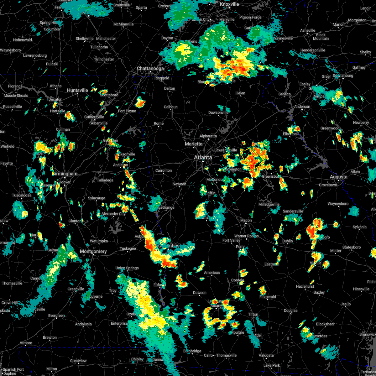 Interactive Hail Maps Hail Map for Watkinsville, GA