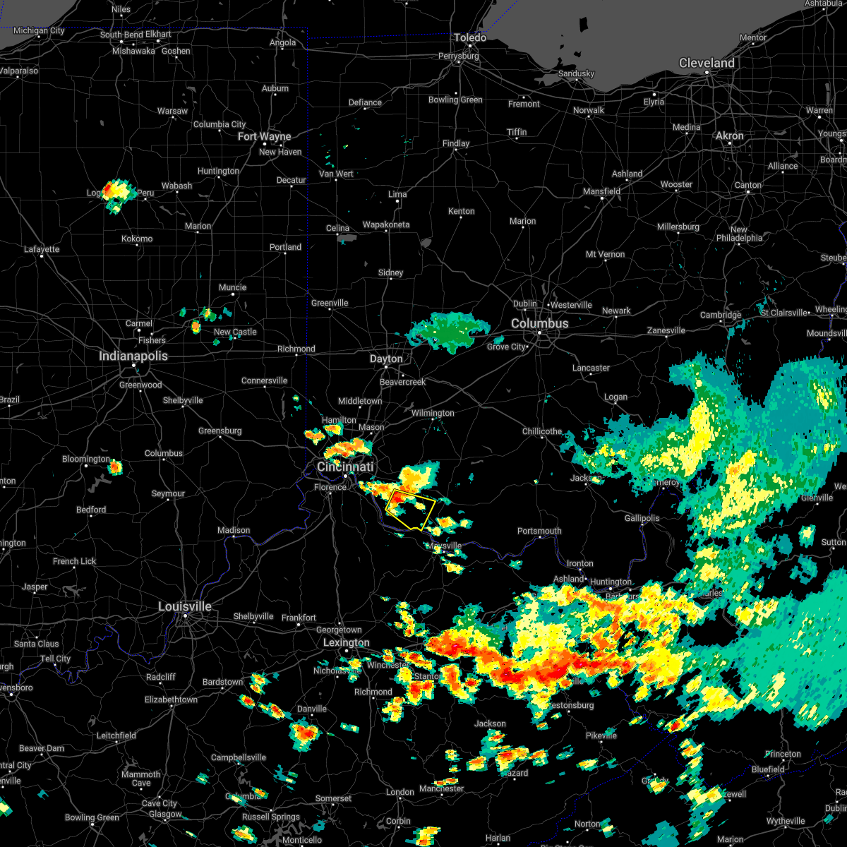 Interactive Hail Maps Hail Map for Hamersville, OH
