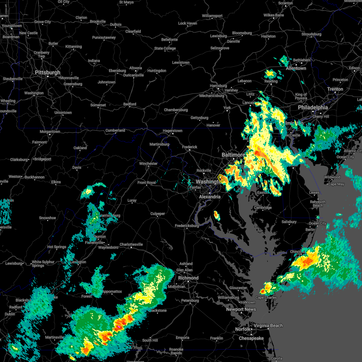 Interactive Hail Maps Hail Map for Bowie, MD