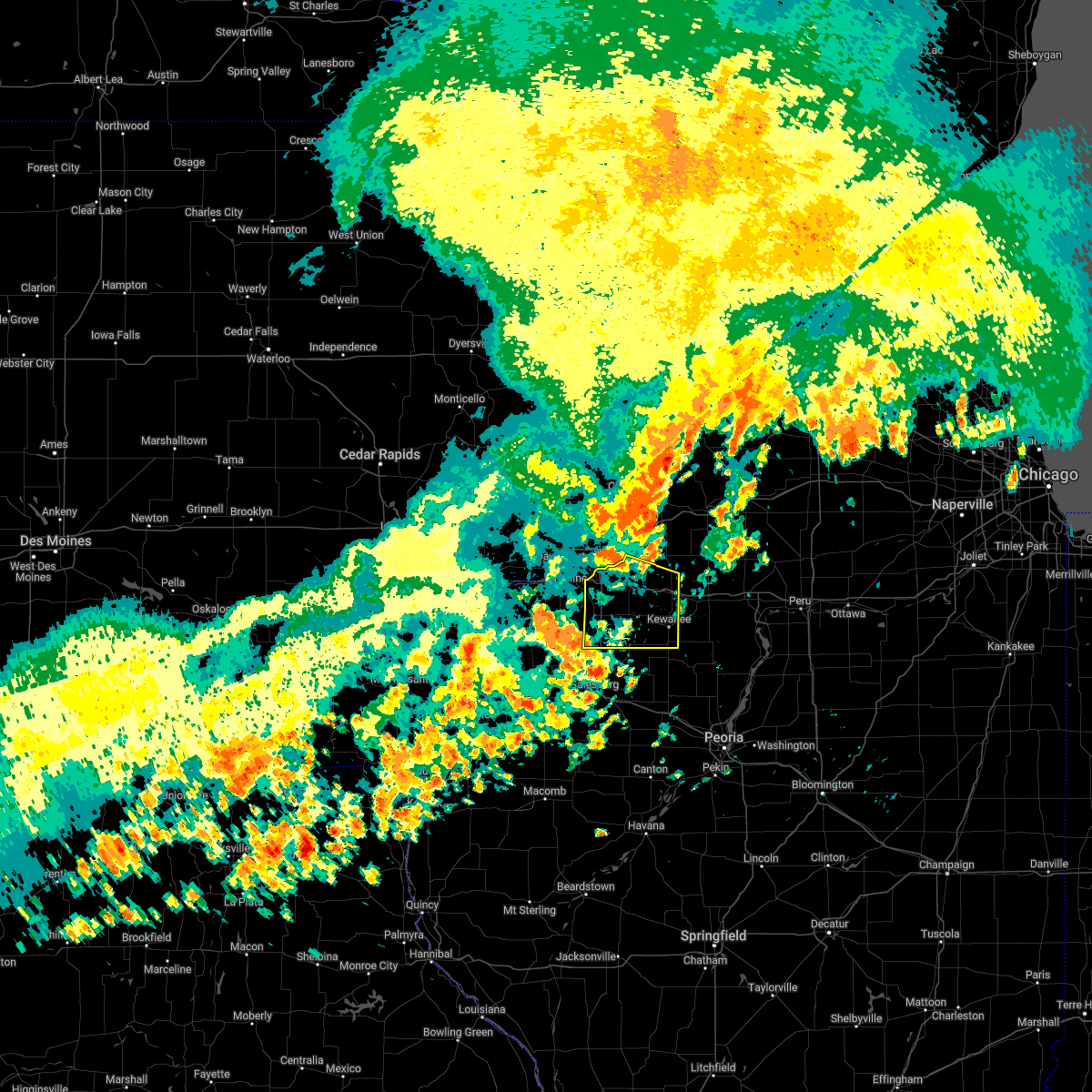 Interactive Hail Maps Hail Map for Kewanee, IL