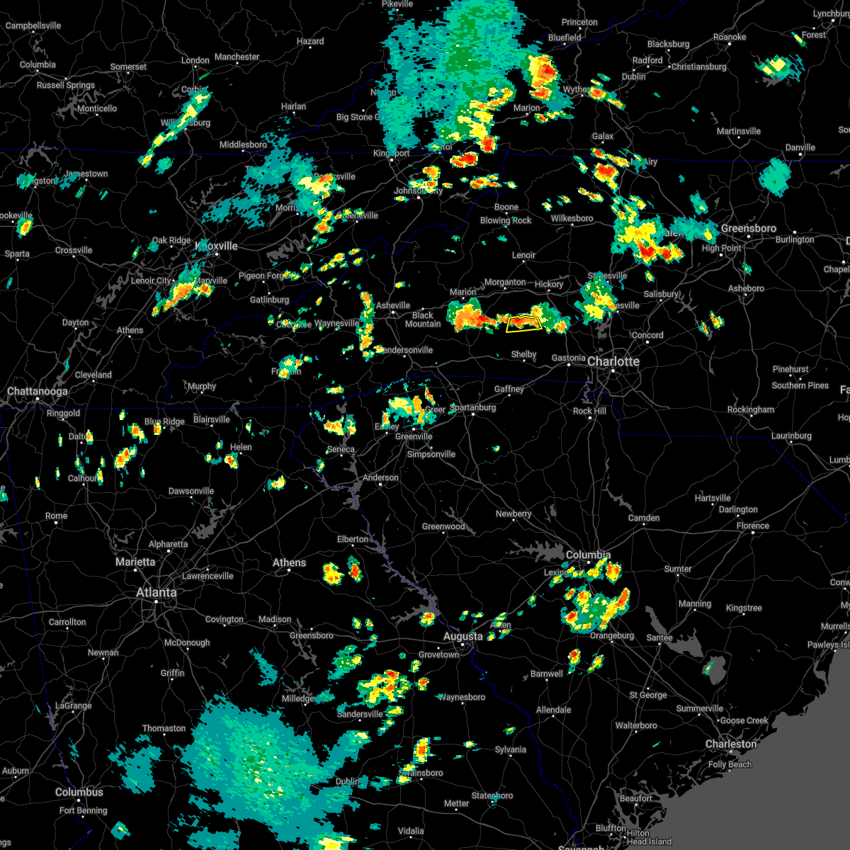 Interactive Hail Maps Hail Map for Casar, NC