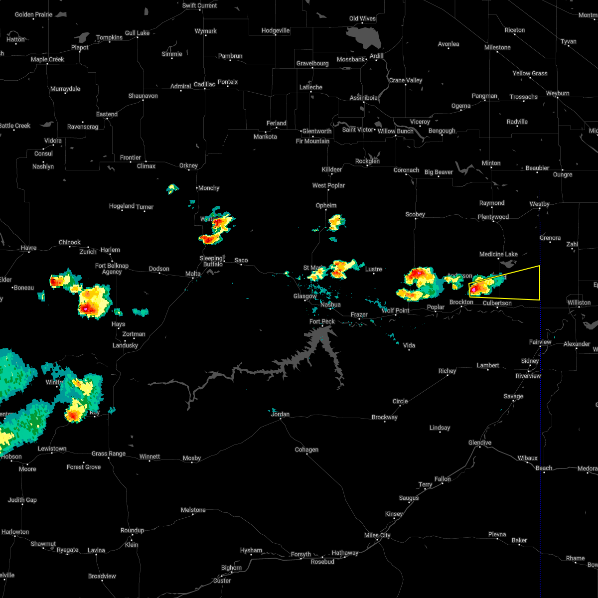 Interactive Hail Maps Hail Map for Froid, MT