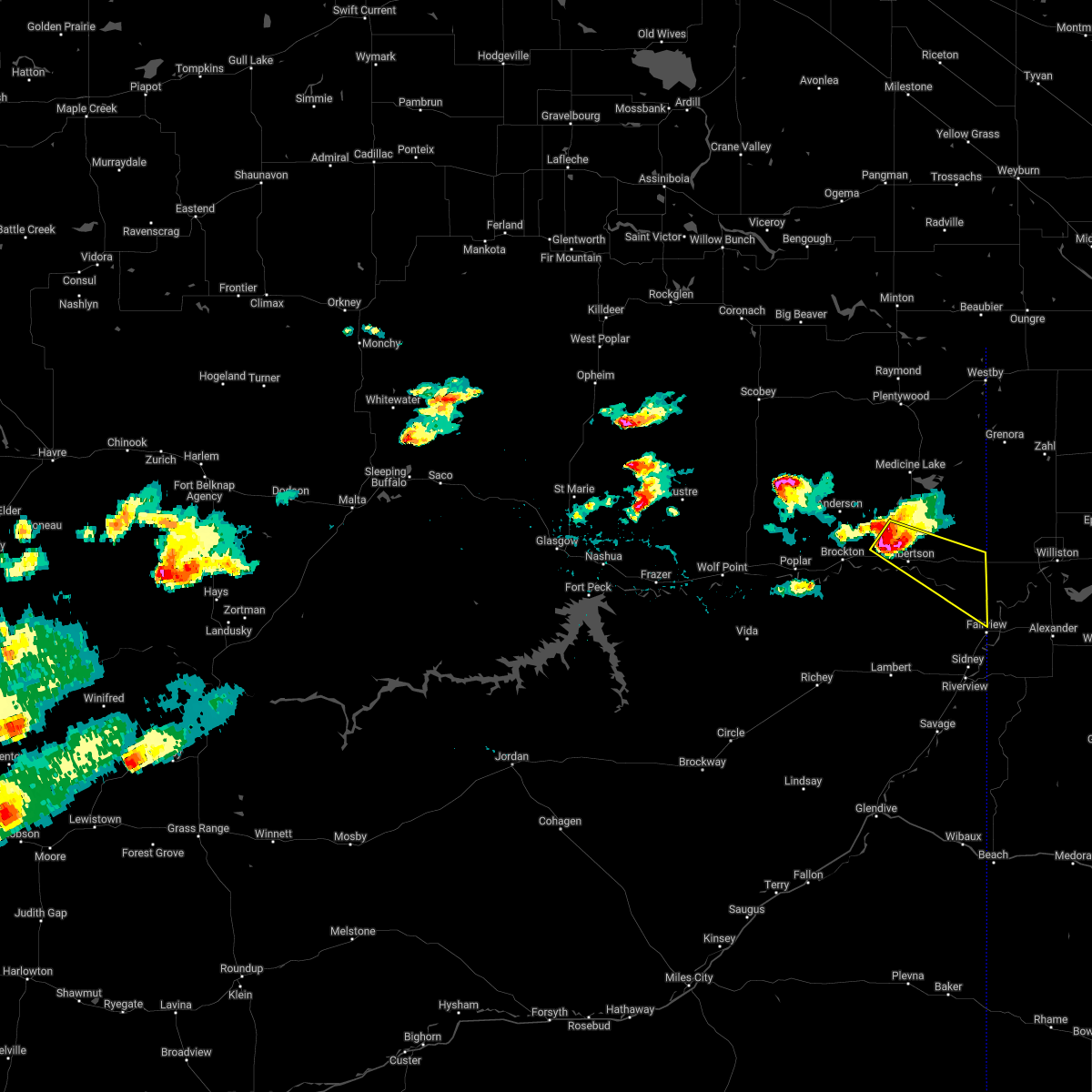 Interactive Hail Maps Hail Map for Culbertson, MT