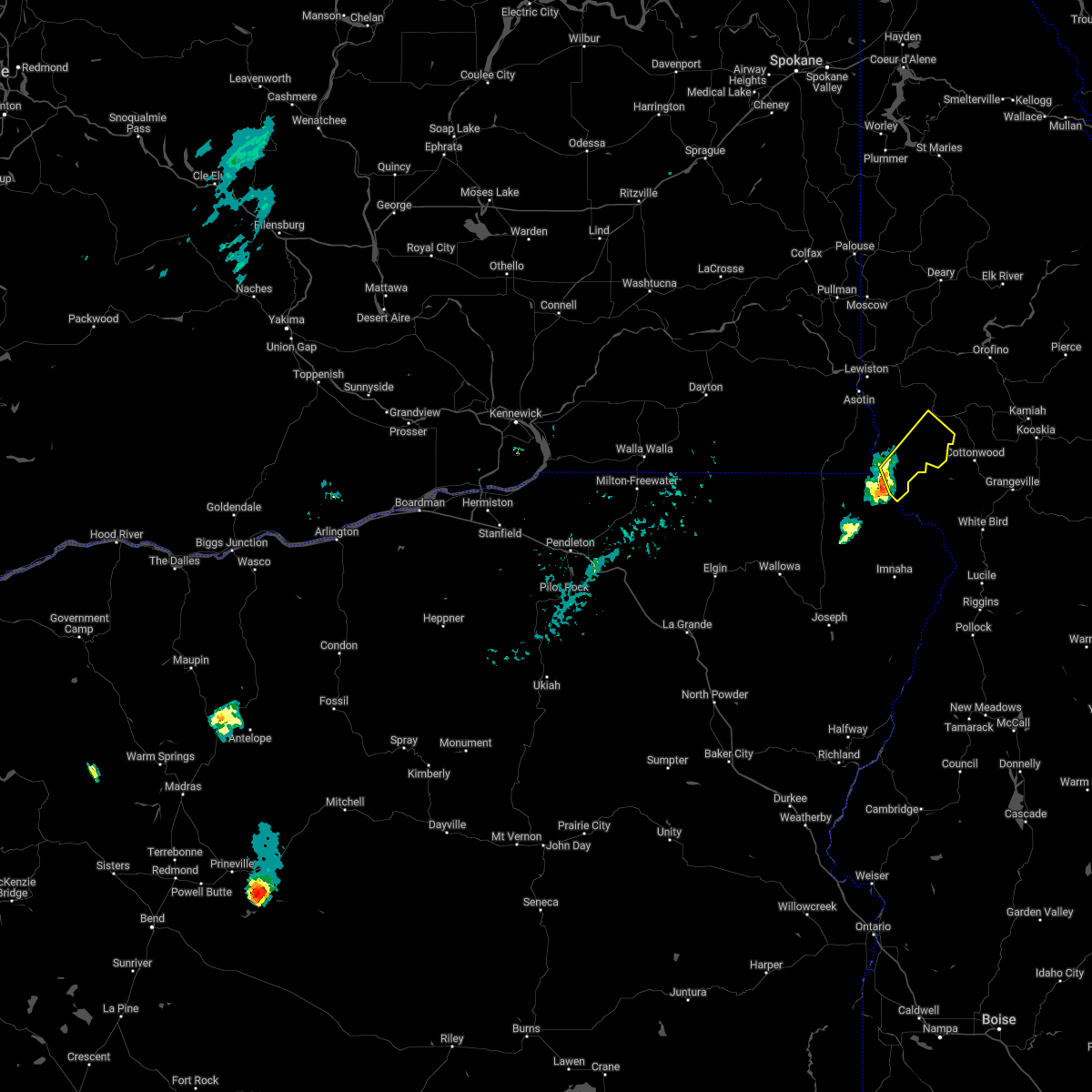 Interactive Hail Maps Hail Map for Winchester, ID