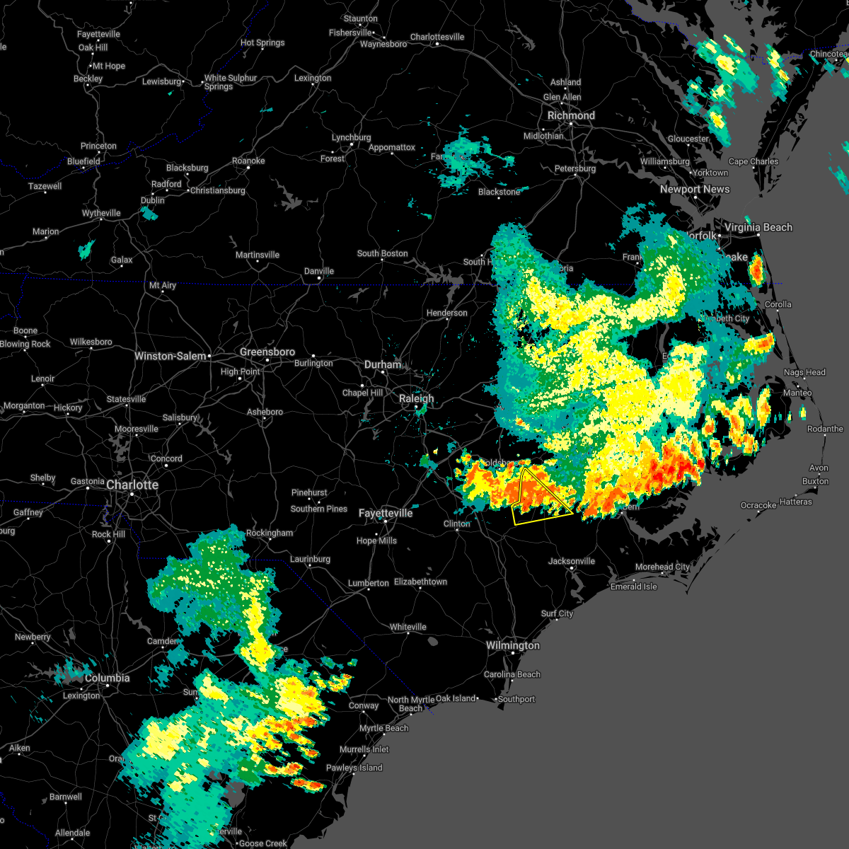 Interactive Hail Maps Hail Map for La Grange, NC
