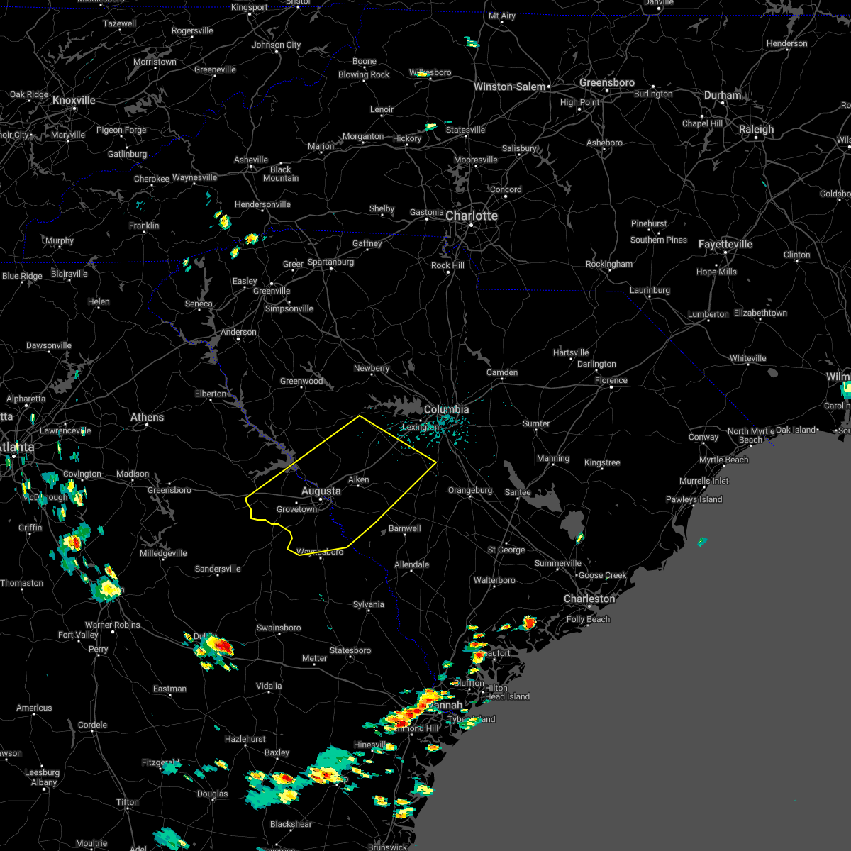 Interactive Hail Maps Hail Map for Salley, SC