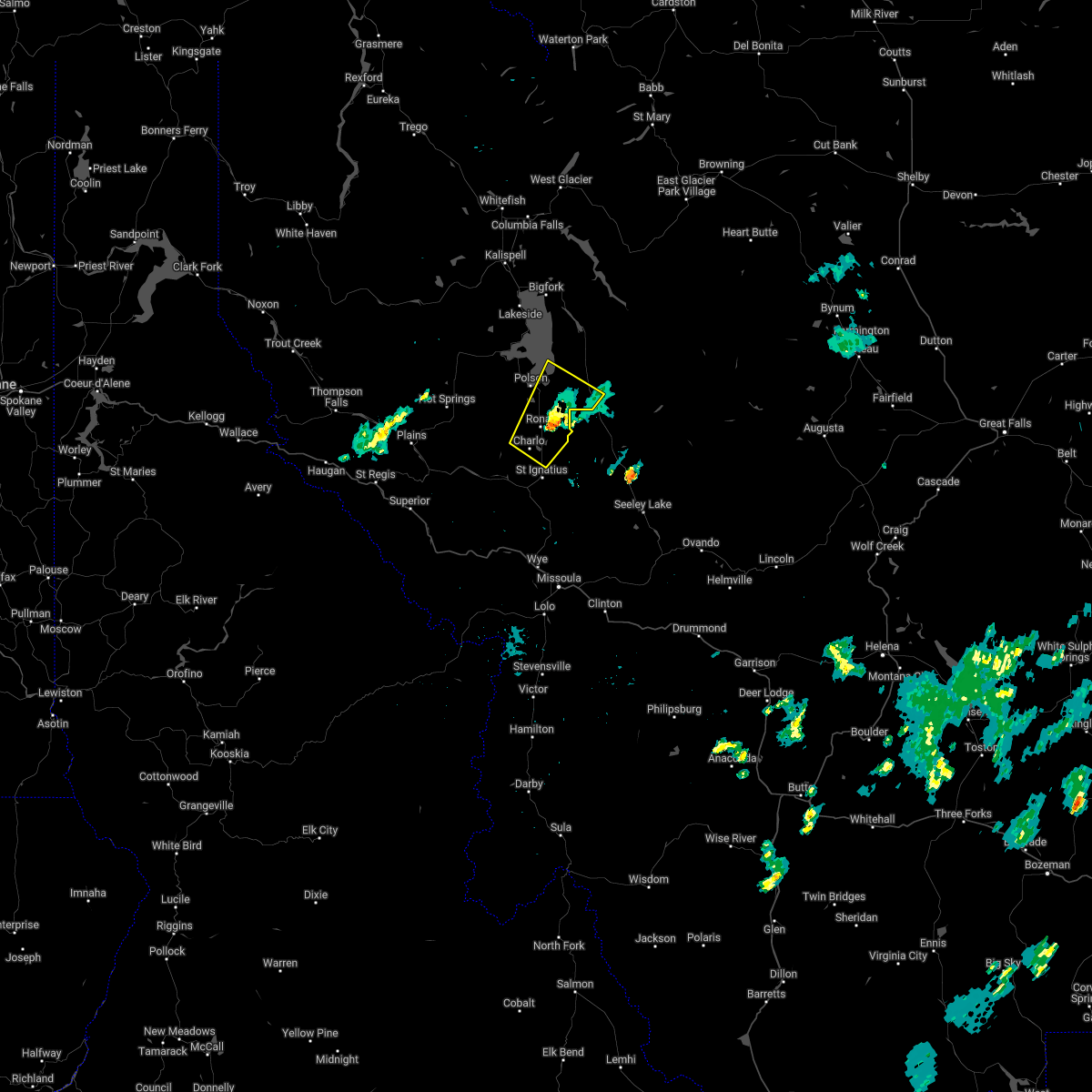 Interactive Hail Maps Hail Map for Polson, MT