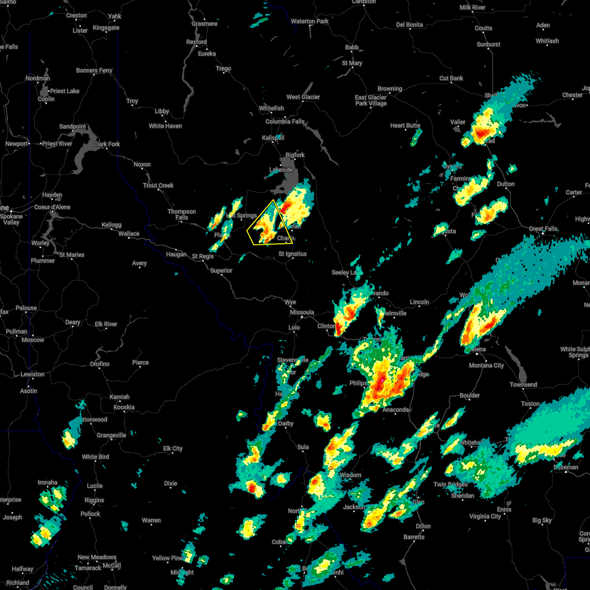 Interactive Hail Maps Hail Map for Charlo, MT