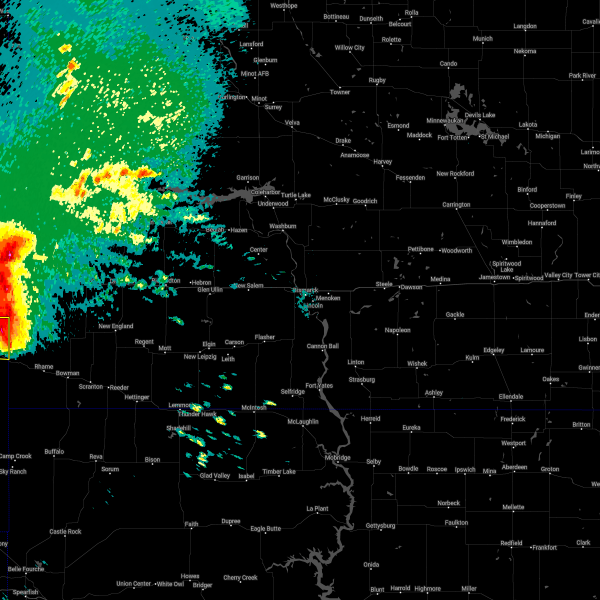 Interactive Hail Maps Hail Map for Baker, MT
