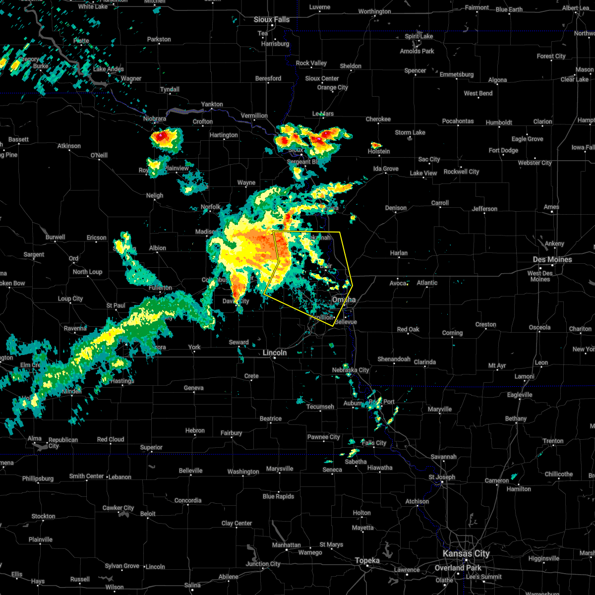 Interactive Hail Maps Hail Map for Omaha, NE
