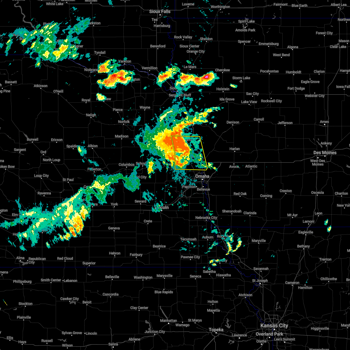 Interactive Hail Maps Hail Map for Blair, NE