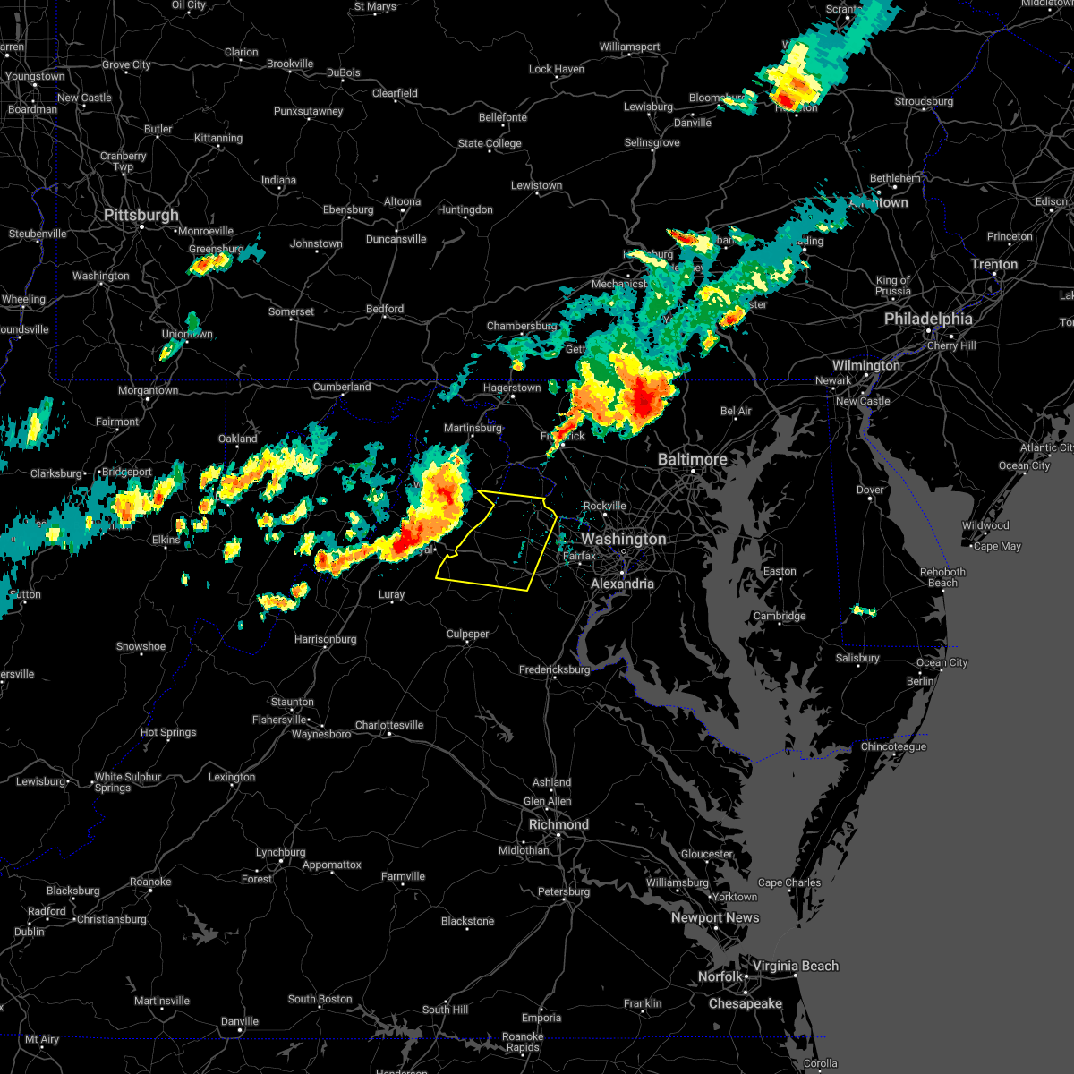 Interactive Hail Maps Hail Map for Gainesville, VA