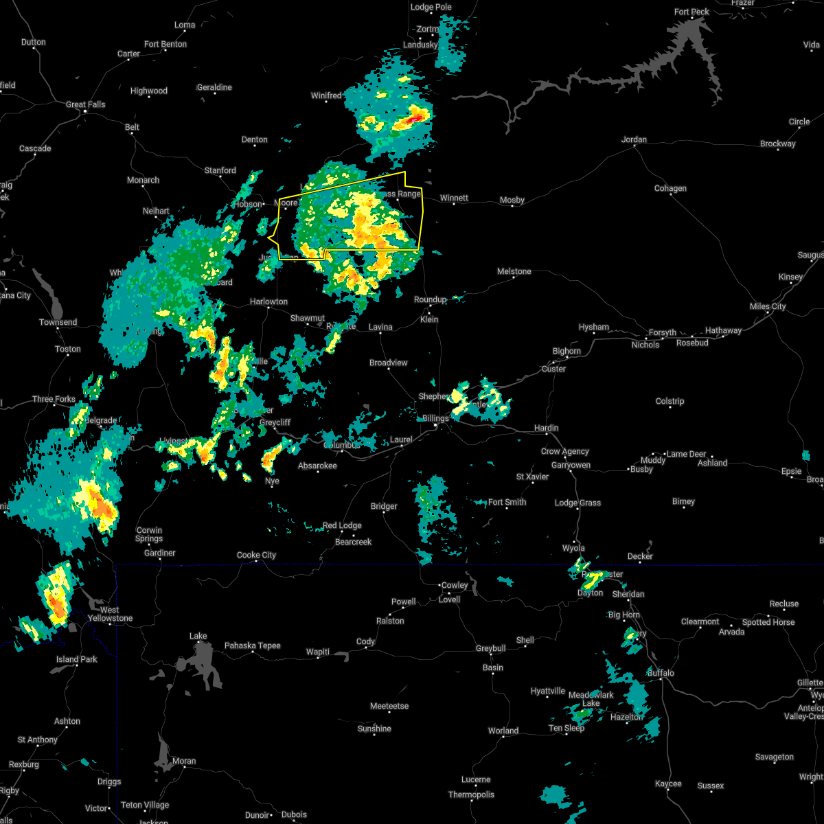 Interactive Hail Maps Hail Map for Lewistown, MT