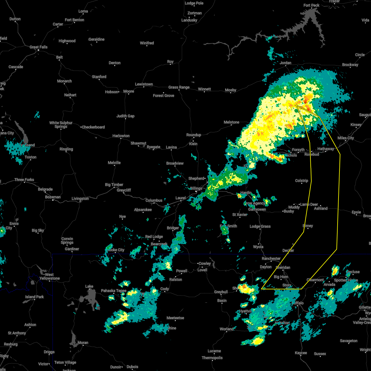 Interactive Hail Maps Hail Map for Sheridan, WY