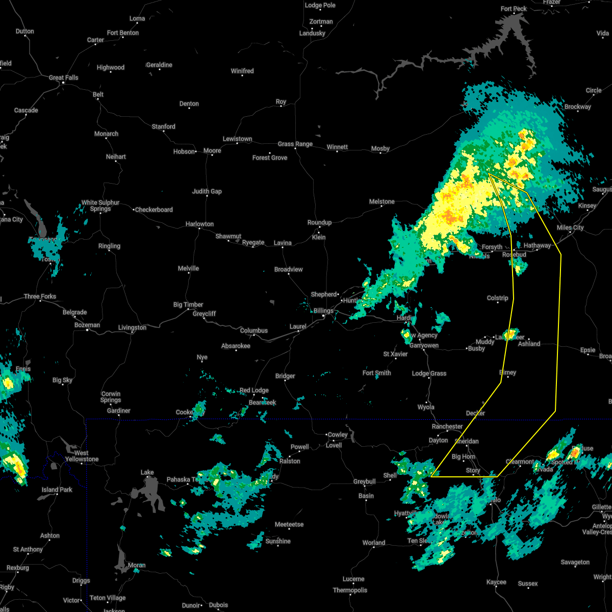 Interactive Hail Maps Hail Map for Sheridan, WY