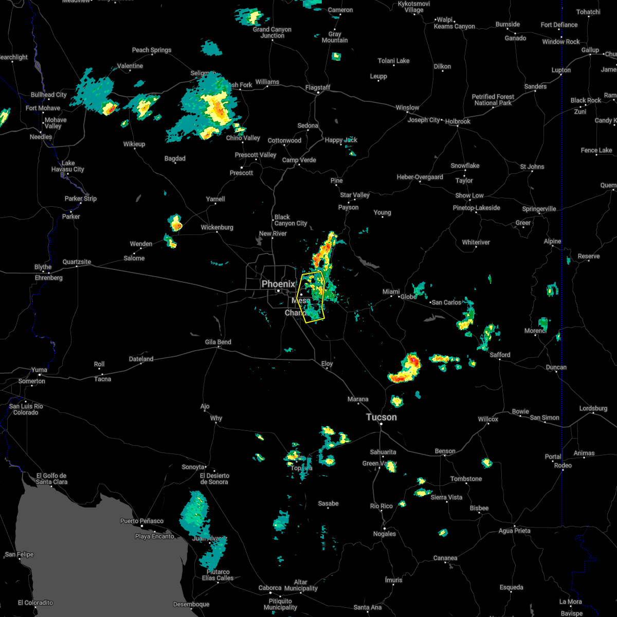 Hail Map for Scottsdale, AZ Interactive Hail Maps