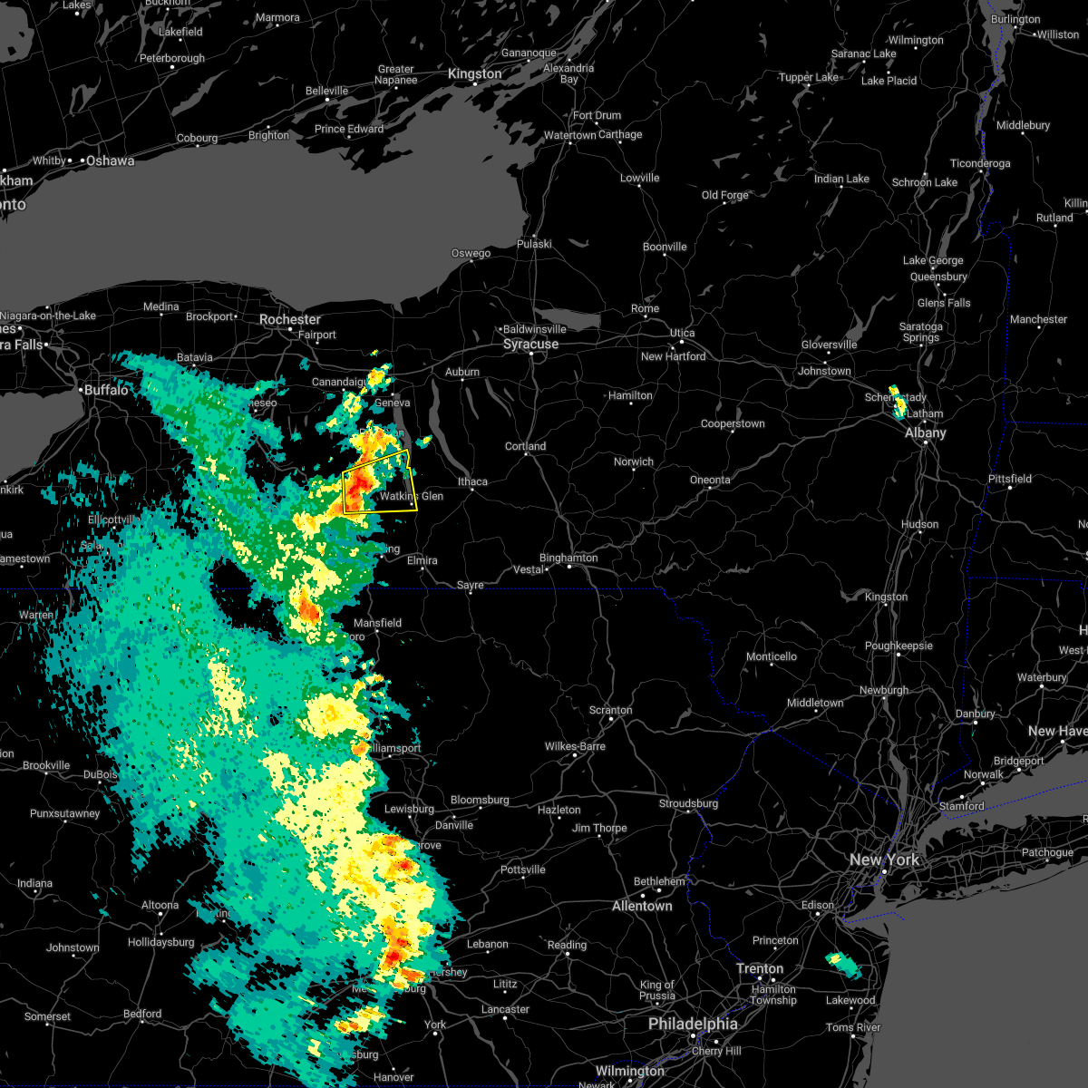 Interactive Hail Maps Hail Map for Prattsburgh, NY