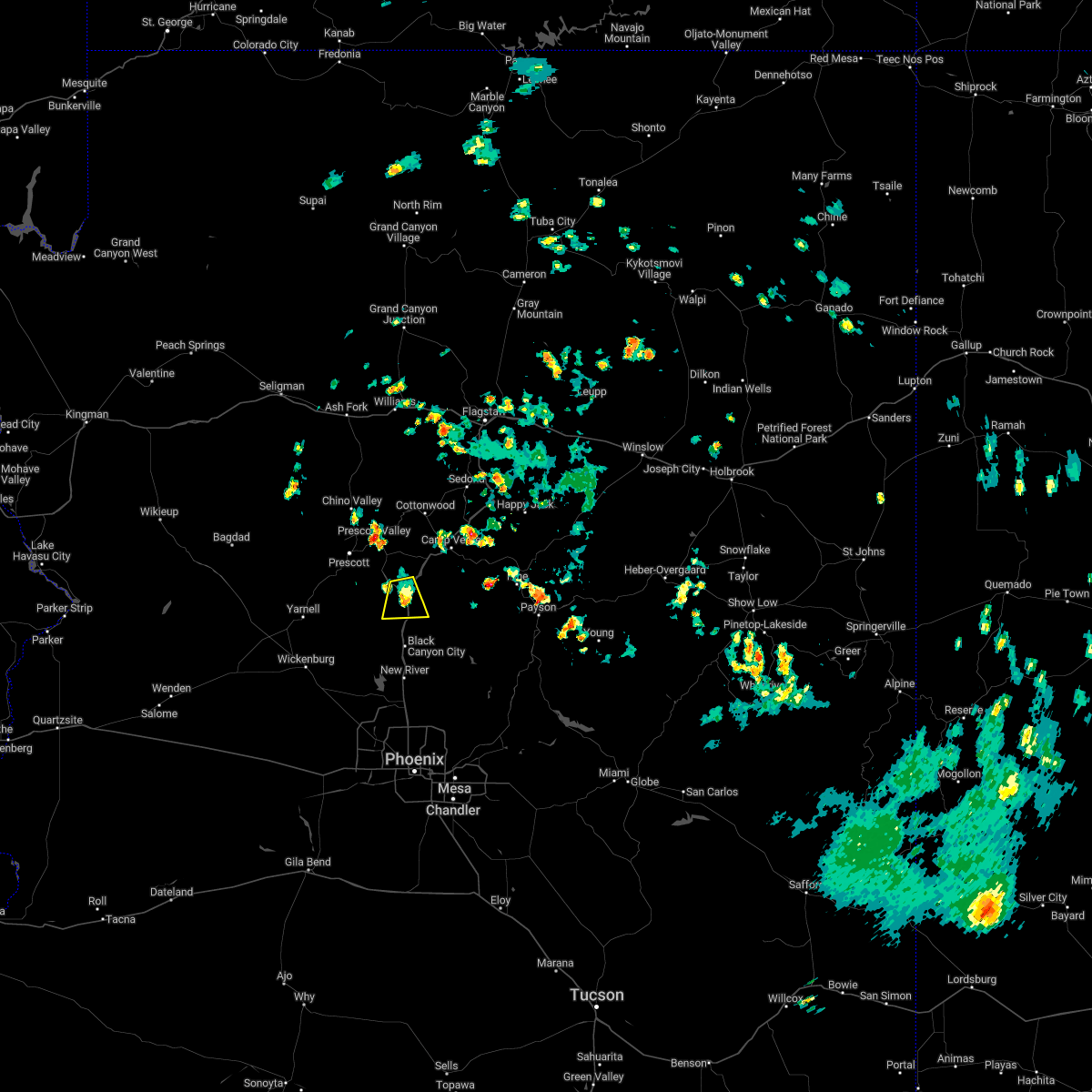 Interactive Hail Maps Hail Map for Mayer, AZ