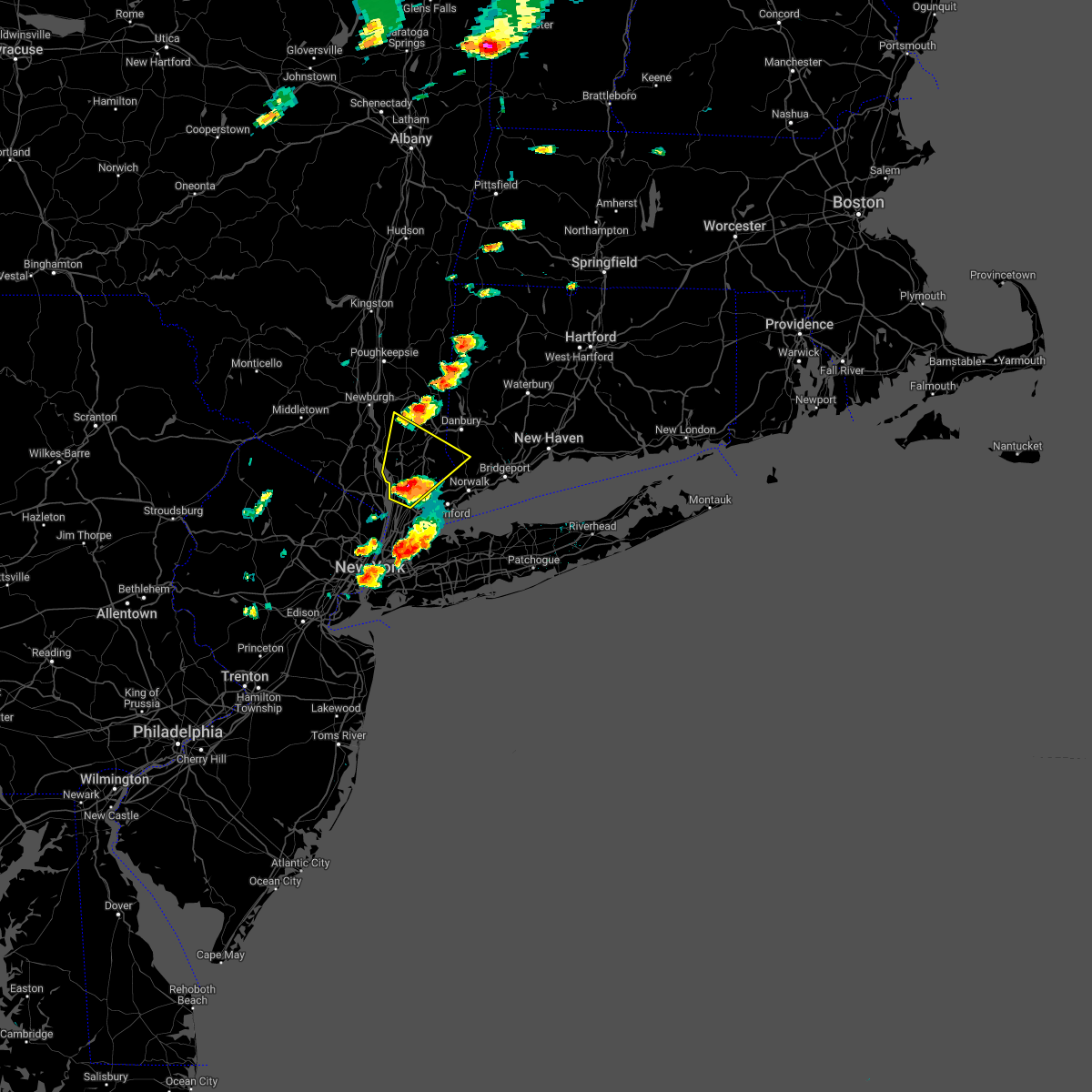 Interactive Hail Maps Hail Map for Mahopac, NY