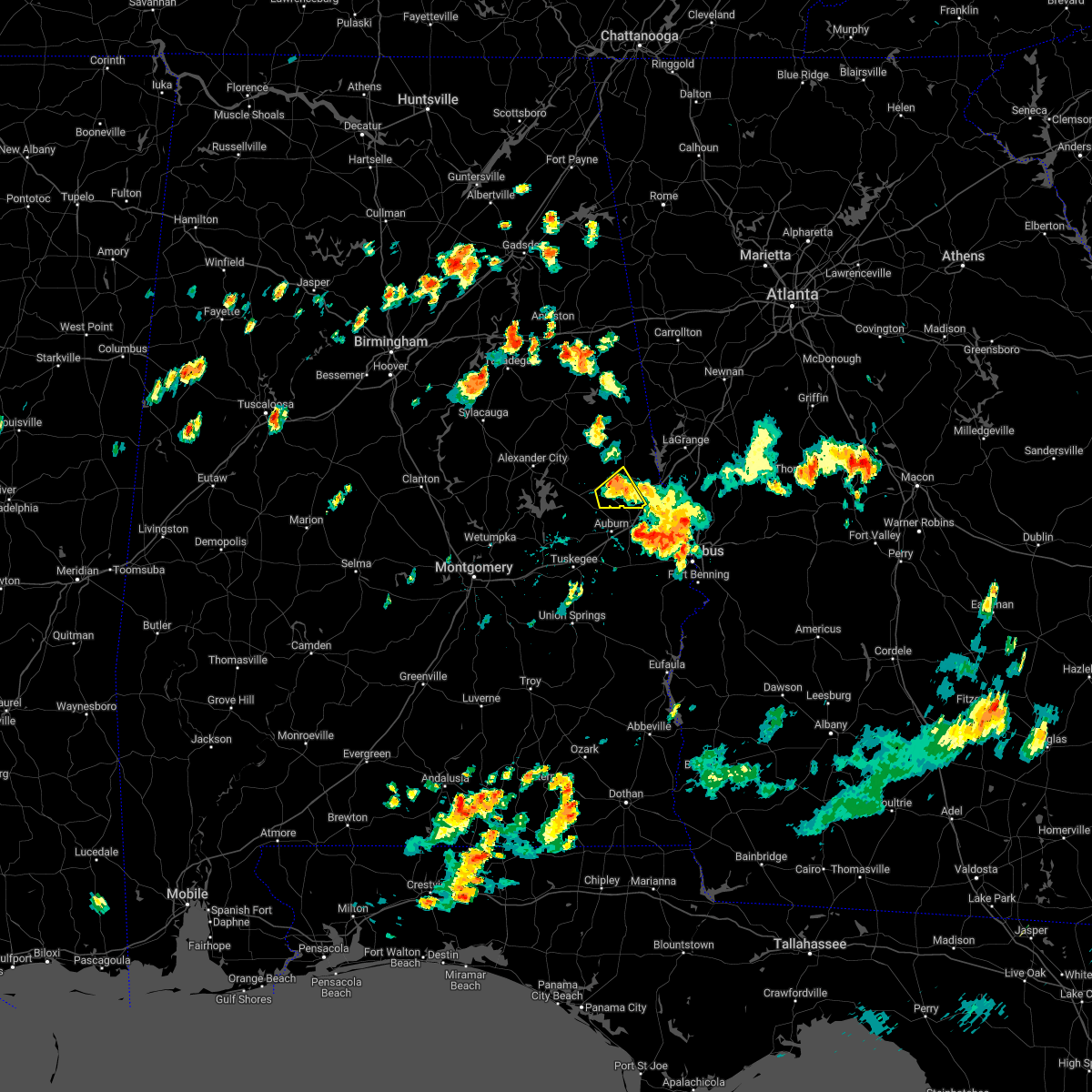 Interactive Hail Maps Hail Map for Cusseta, AL